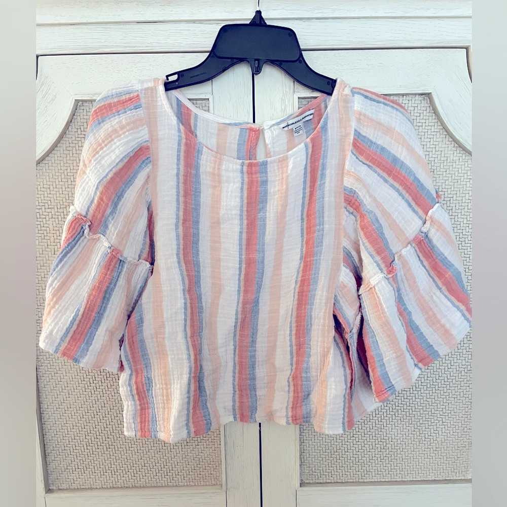 ⭐️SALE- AE Flutter Sleeve Top